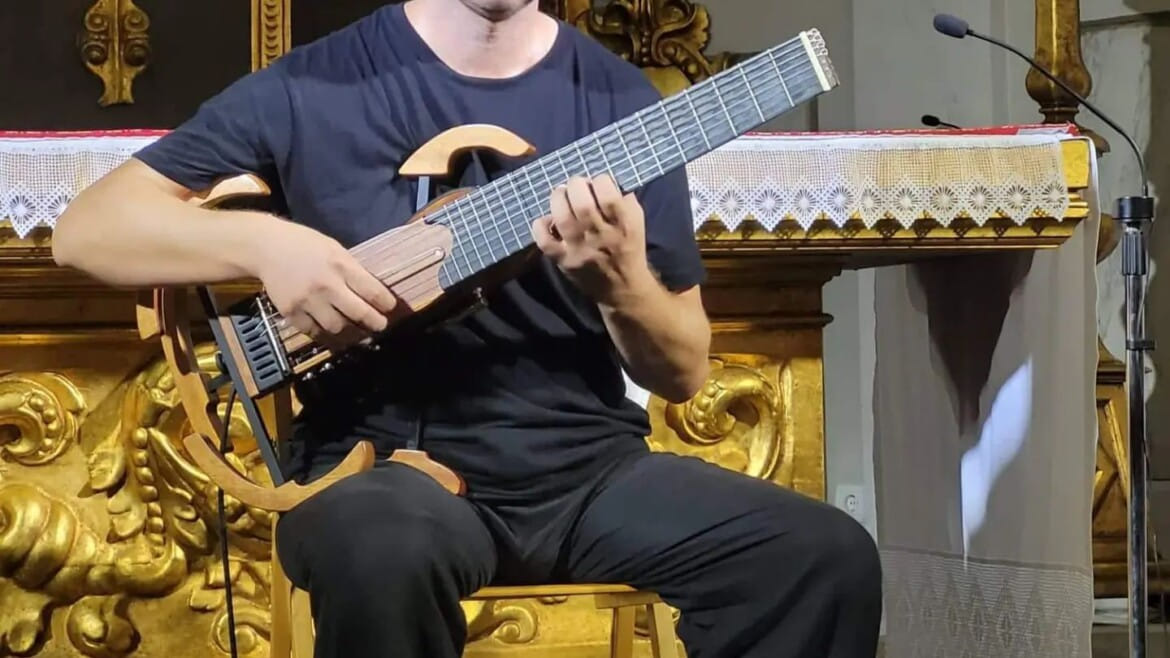 Solo 8 string guitar concert @Mediterranean Guitar festival, Spain