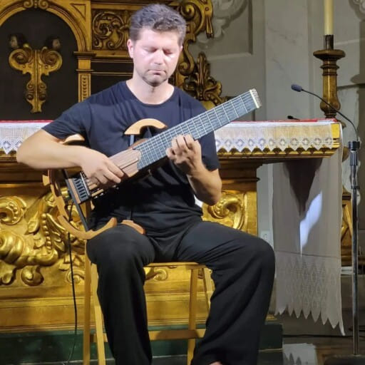 Solo 8 string guitar concert @Mediterranean Guitar festival, Spain