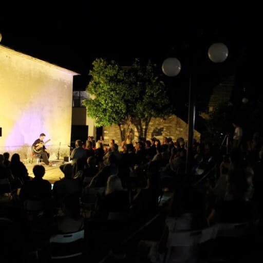 Solo 8 string guitar concert @Paou festival, Greece