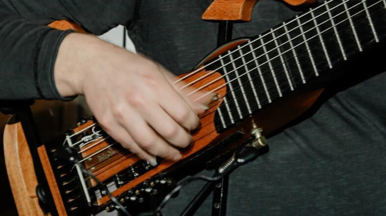 ‘CloudShapes’ for solo 8 string guitar
