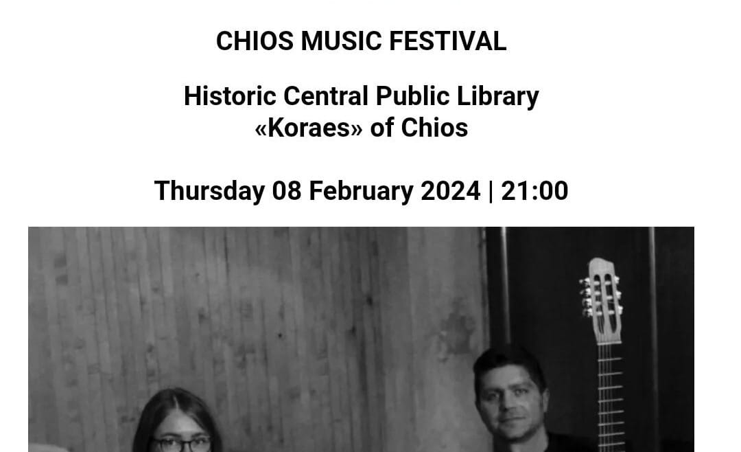 Tabakis Trescher duo at Chios Music festival