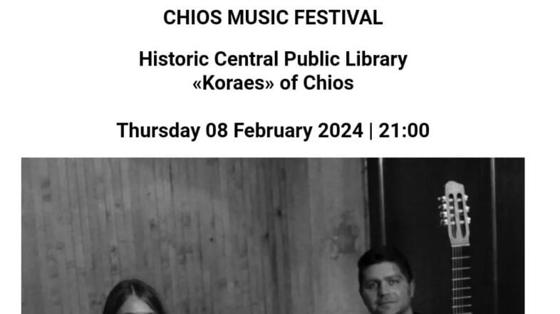 Tabakis Trescher duo at Chios Music festival