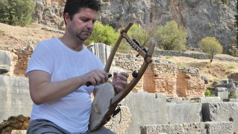 Lyre concert at Delphi