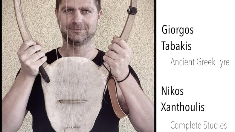 ‘Eros & Psyche’ Nikos Xanthoulis complete Studies & Sonata for ancient Greek lyre (cd)